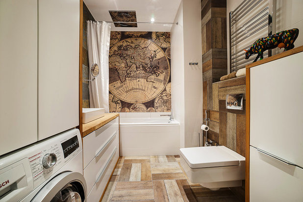 Современный Ванная комната by Romanoff and Wood