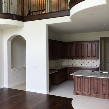 Wood flooring installation. Renaissance 7.5" color Raphael