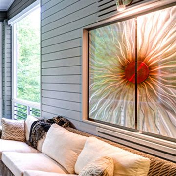 Collector's Showcase - Jon Allen's Fine Art in Contemporary Living Rooms