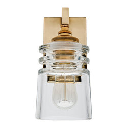 Watt II Wall Mounted Single Arm Sconce - Wall Sconces