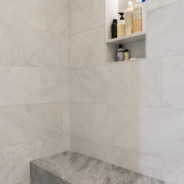 Simple Marble Shower
