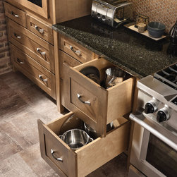KraftMaid: Base Kitchen Cabinet Pots & Pans Storage - Kitchen Cabinetry