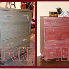 shabby chic/rustic finished furniture