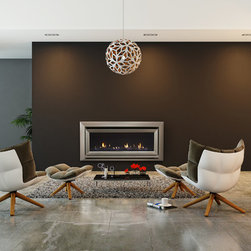 Escea - DL1100 Gas Fireplace - Indoor Fireplaces