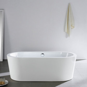 Mandalay 58" Freestanding Bathtub Ideabook