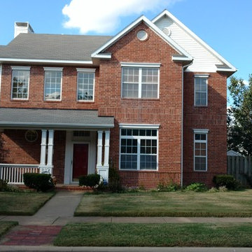 Construction project of town homes by Total Business & Building Solutions.