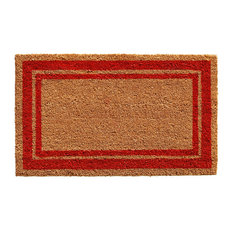 Red Border Doormat 18"x30"
