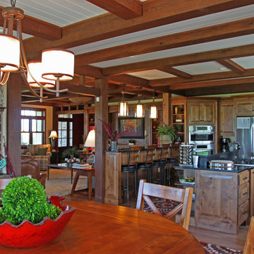Hybrid Timber Frame Home in Middle Tennessee