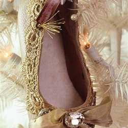 Ballerina Slipper Ornament - Christmas Ornaments