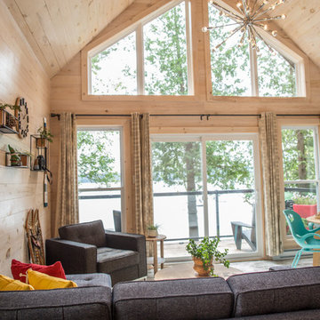Meet BUNKIE! A 320 Sq Foot Cottage bursting with style & design!