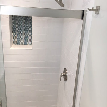 Basement Bathroom Renovation with a Spa feel