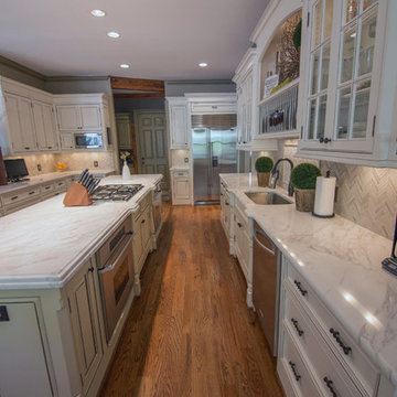 From Rustic Knotty Pine to White, Clean and Simple!