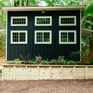 Backyard Studio Garden in Chapel Hill