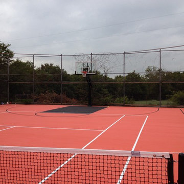 Steve S's Pro Dunk Platinum Basketball System on a 50x110 in Aledo, TX