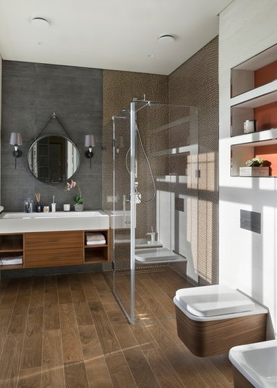 Современный Ванная комната by Point-Design