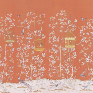 Chinoiserie wallpaper panels, USD300 to USD385 per panel
