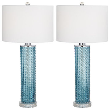 Pacific Coast Renzo Table Lamps (Set of 2) 32F03 - Blue-Sea