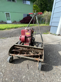 Advice on old Trimmer reel mower.