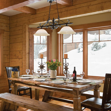 Hybrid Log & Timber Home - Tamarack Residence