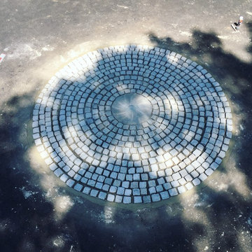 Circular Cobble Driveway Project