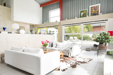 Contemporary living room in Malmo.