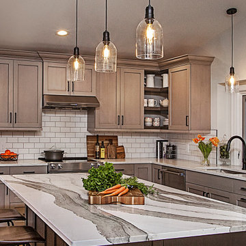 Gray Hues Kitchen