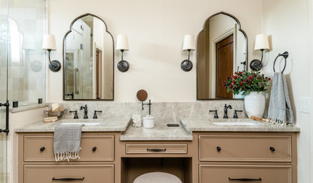 10 Ideas for Bathroom Vanity Lighting and Mirror Arrangements