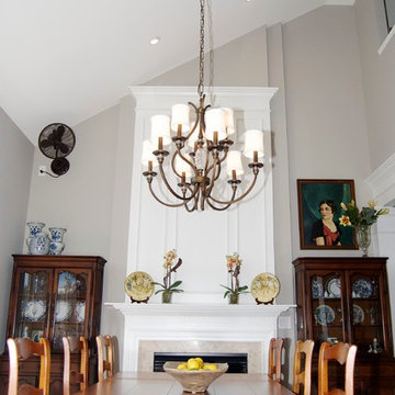 Kitchen open floor plan