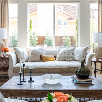Subdued Grandeur Living Room