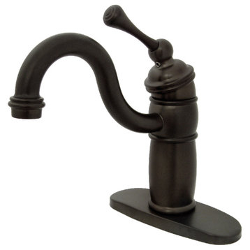 Kingston Brass Single-Handle Monoblock Bar Faucet, Oil Rubbed Bronze
