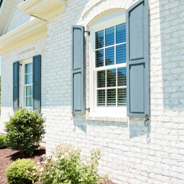 Bradford Hall Tudor Brick Home - North Carolina