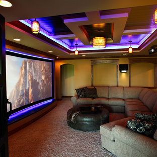 Classic home cinema in Grand Rapids.