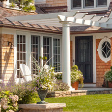 pergola attached to roof