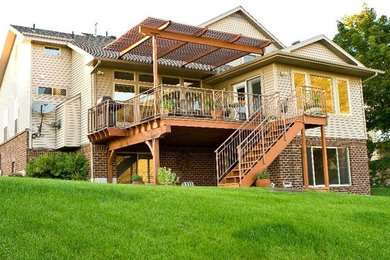 Example of a classic exterior home design in Salt Lake City