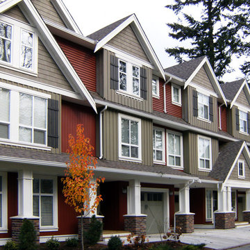 Mixed Vinyl Siding