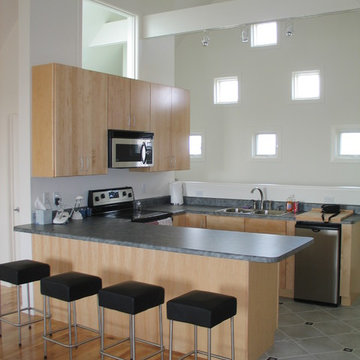 Contemporary Gaming Garage Urbana