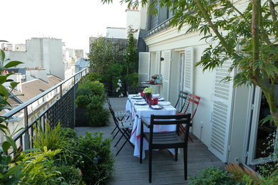 Un jardin sur les toits à St Germain des Prés