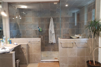 Woods Hole Steam Shower   Before & After