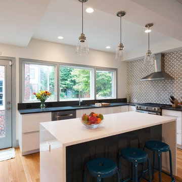 Family-Friendly and Modern Kitchen