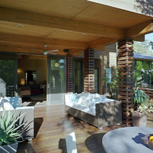 outdoor deck