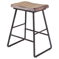 Industrial Bar Stools And Counter Stools by Burleson Home Furnishings