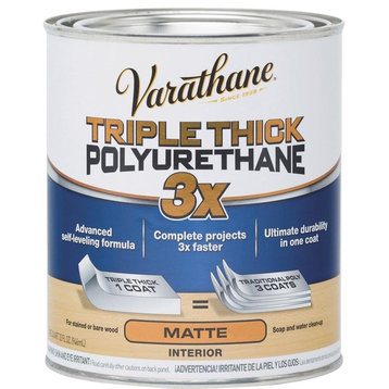 Varathane® 304588 Triple Thick Polyurethane, Matte, 1-Quart