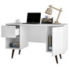 Edgar Office Desk, White