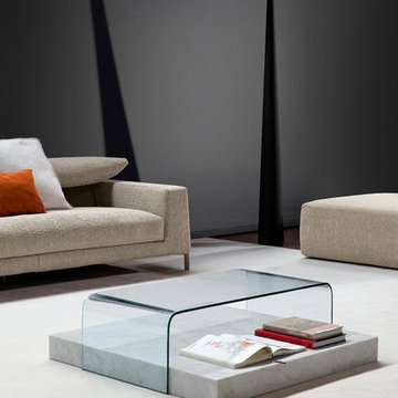 Ribbon Marble Coffee Table by Bonaldo