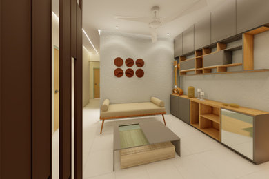 Residential interiors at Siddha Lakeville Ripples
