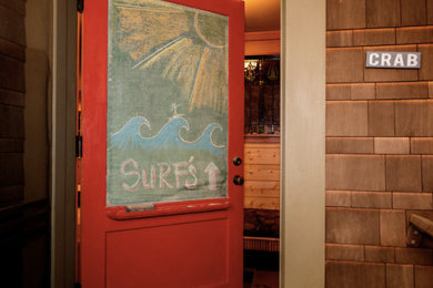 Entryway - coastal entryway idea in Portland
