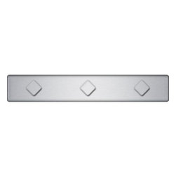1" x 6" Accent (Diamond) Stainless Steel Tile Backsplash - Kitchen Products