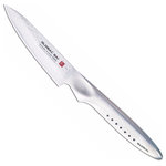 Global - Global Sai SAI-S02 - 4" Paring Knife - A multipurpose small knife that is great for hand peeling, precision cutting, slicing and detail cuts. Perfect knife to devein shrimp, and for removing seeds from chilli peppers and skinning or cutting small garnishes.