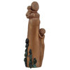 Nurturing Mother Gypsum Cement Figurine