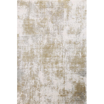 Bashian Gwenevere Area Rug Cream/Gold 3' X 5'